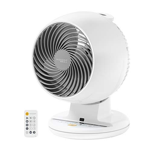 IRIS USA, Inc. IRIS USA 586806Woozoo, Remote Controlled Whole Room Oscillating Circulating Fan, 1 Pack, White