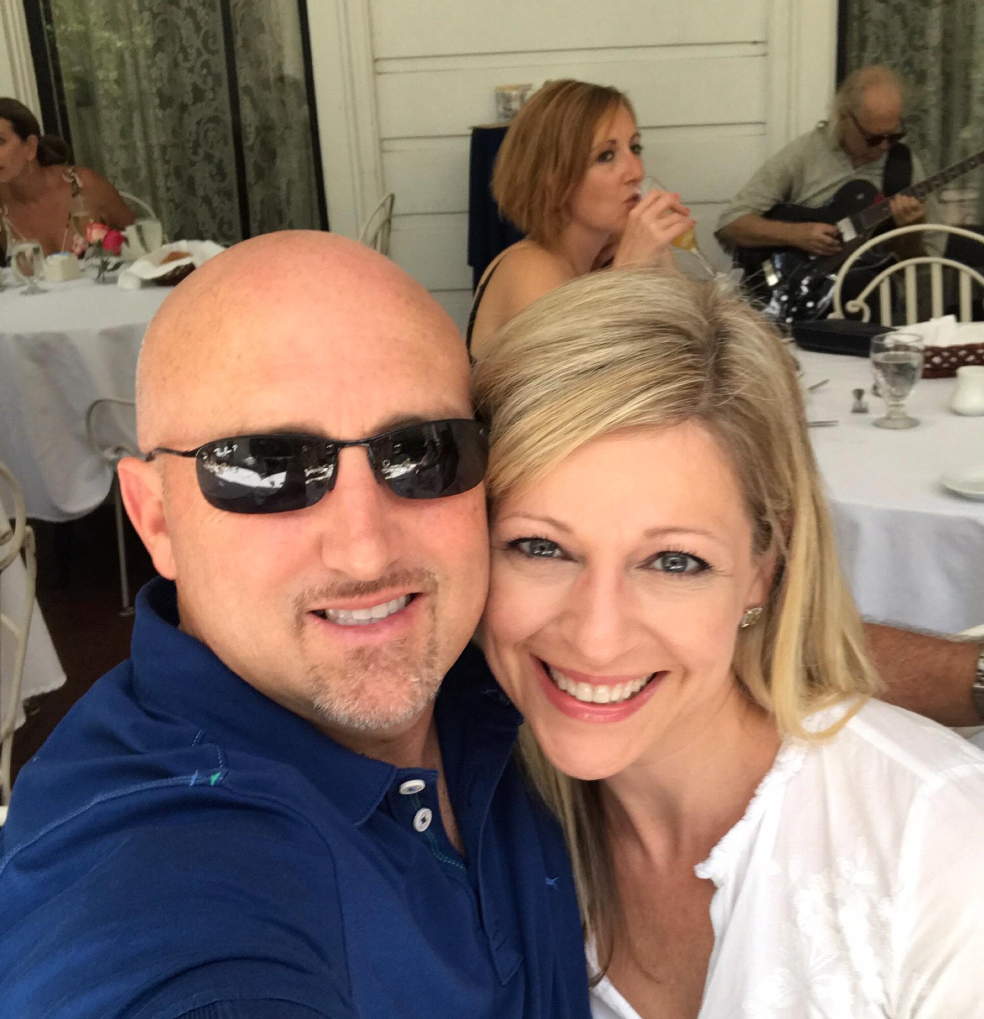 NOLA brunch at the Columns on St. Charles.