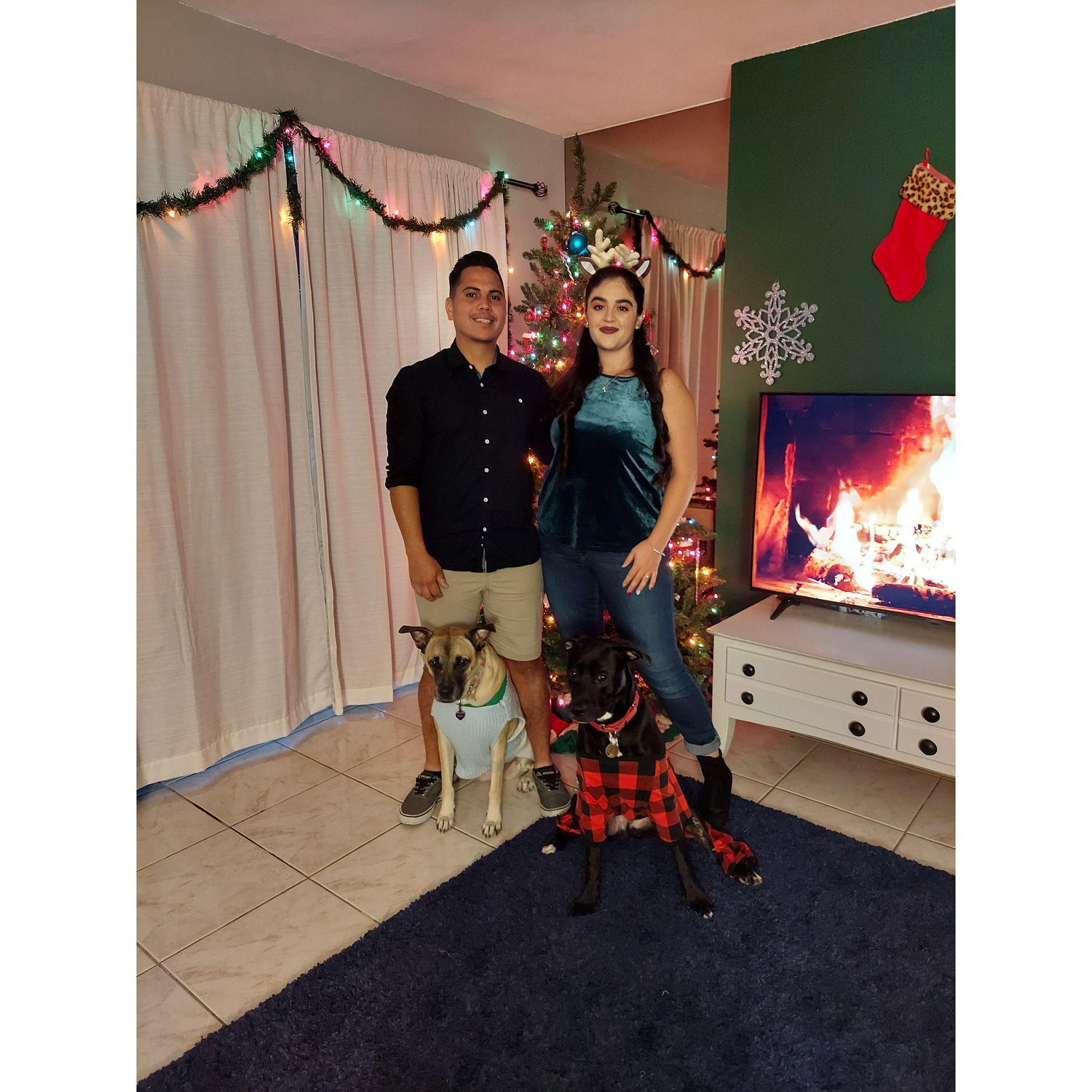 Our first Christmas in our home - 2021