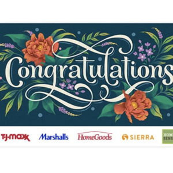 Marshalls or HomeGoods E-Gift Cards