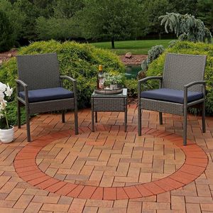 Waller 3 Piece Conversation Set with Cushions