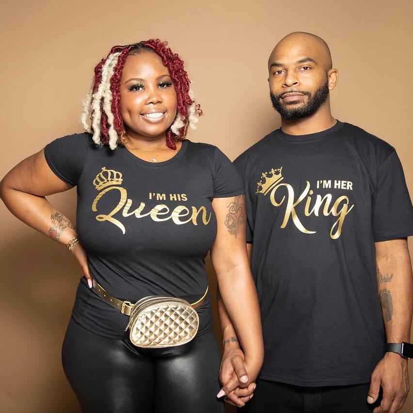 She is his queen & he is her king! 👑