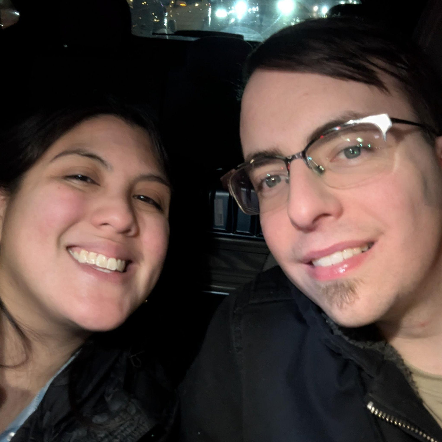 Late night rides together.