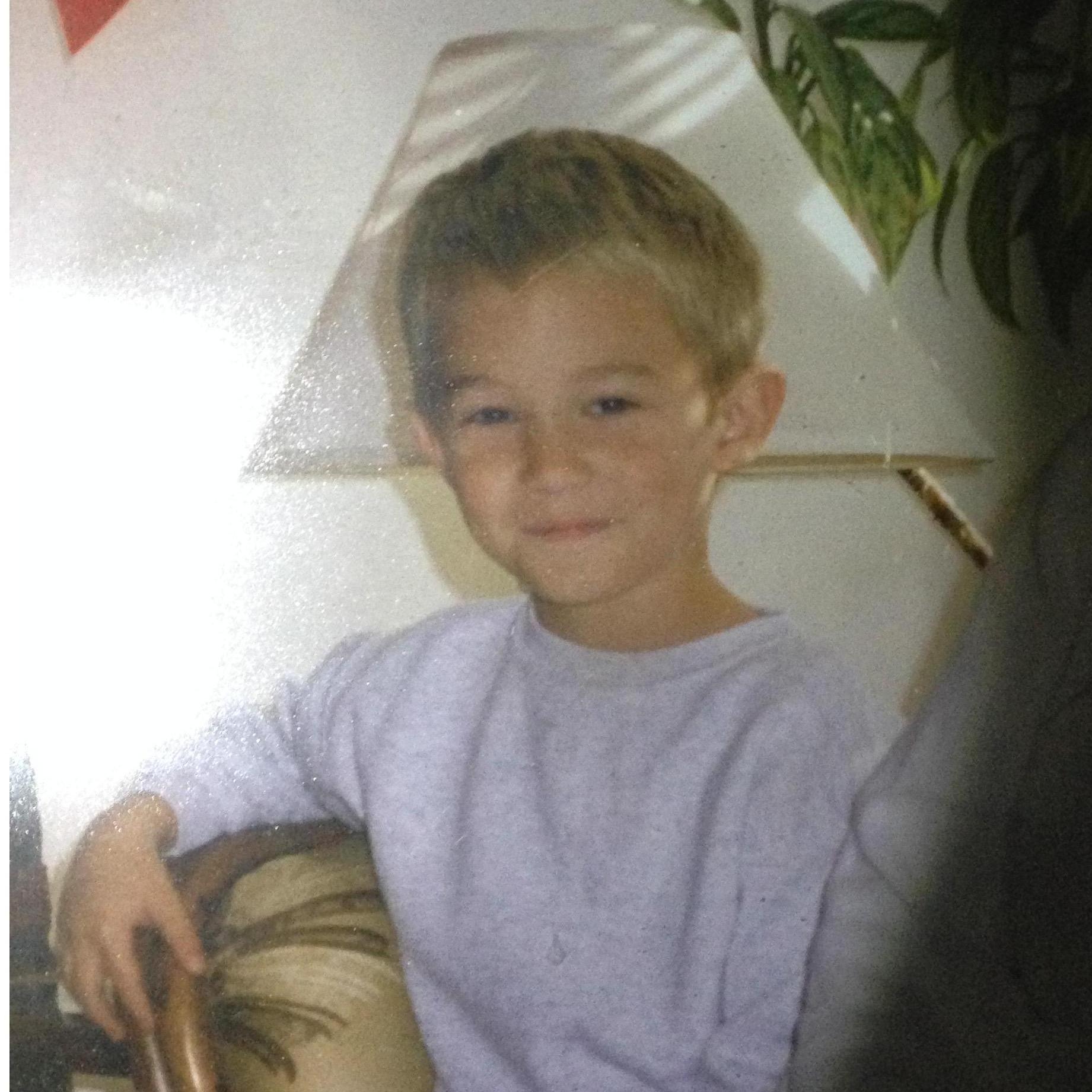 JP as a kiddo.