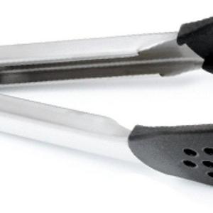 Lifetime Brands - KitchenAid Silicone Tipped Stainless Steel Tongs, Black