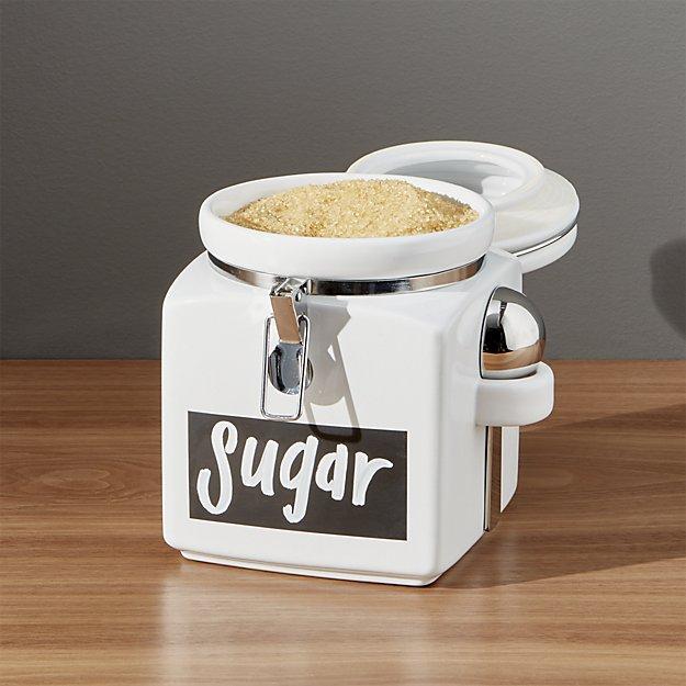 Small Clamp Canister with Chalkboard