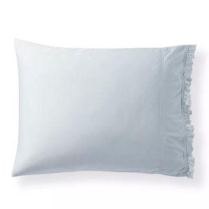 Clairmont Sateen Pillowcases Size King, Color Sky