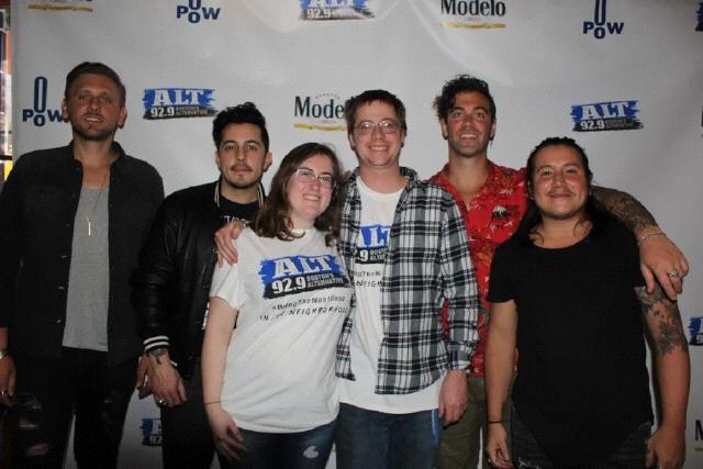 We won tickets to a private American Authors concert ON Josef's birthday - March 2019