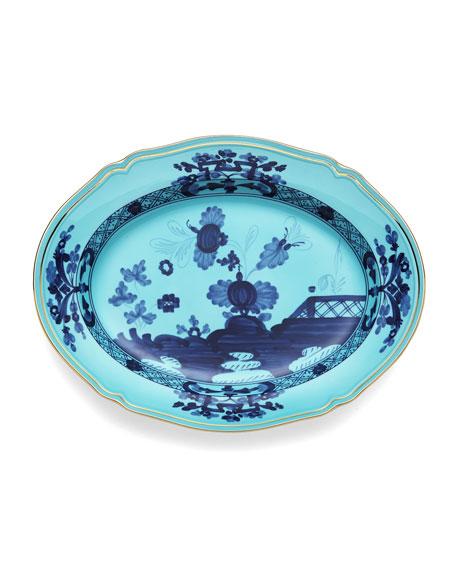 Richard Ginori 1735 Oriente Italiano Oval Platter, Iris