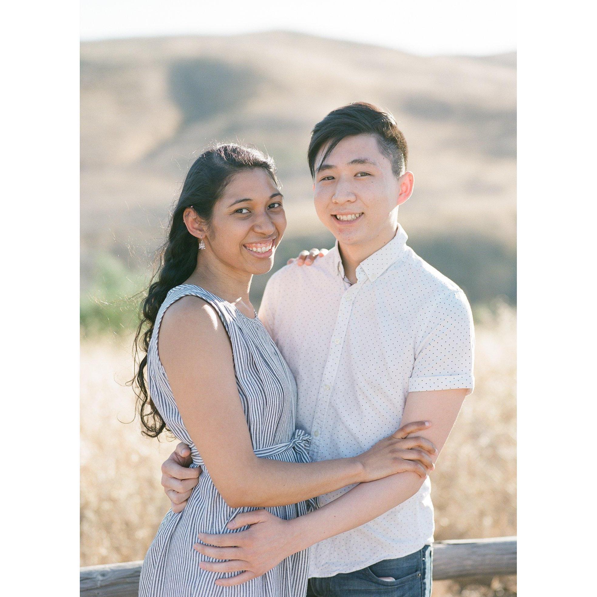 Proposal photoshoot in Chino Hills Park 2020