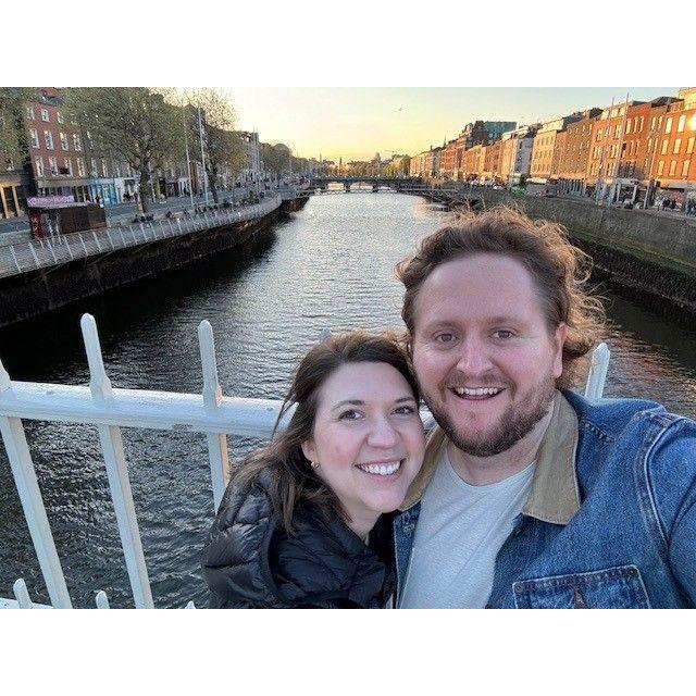 Our first night in Dublin