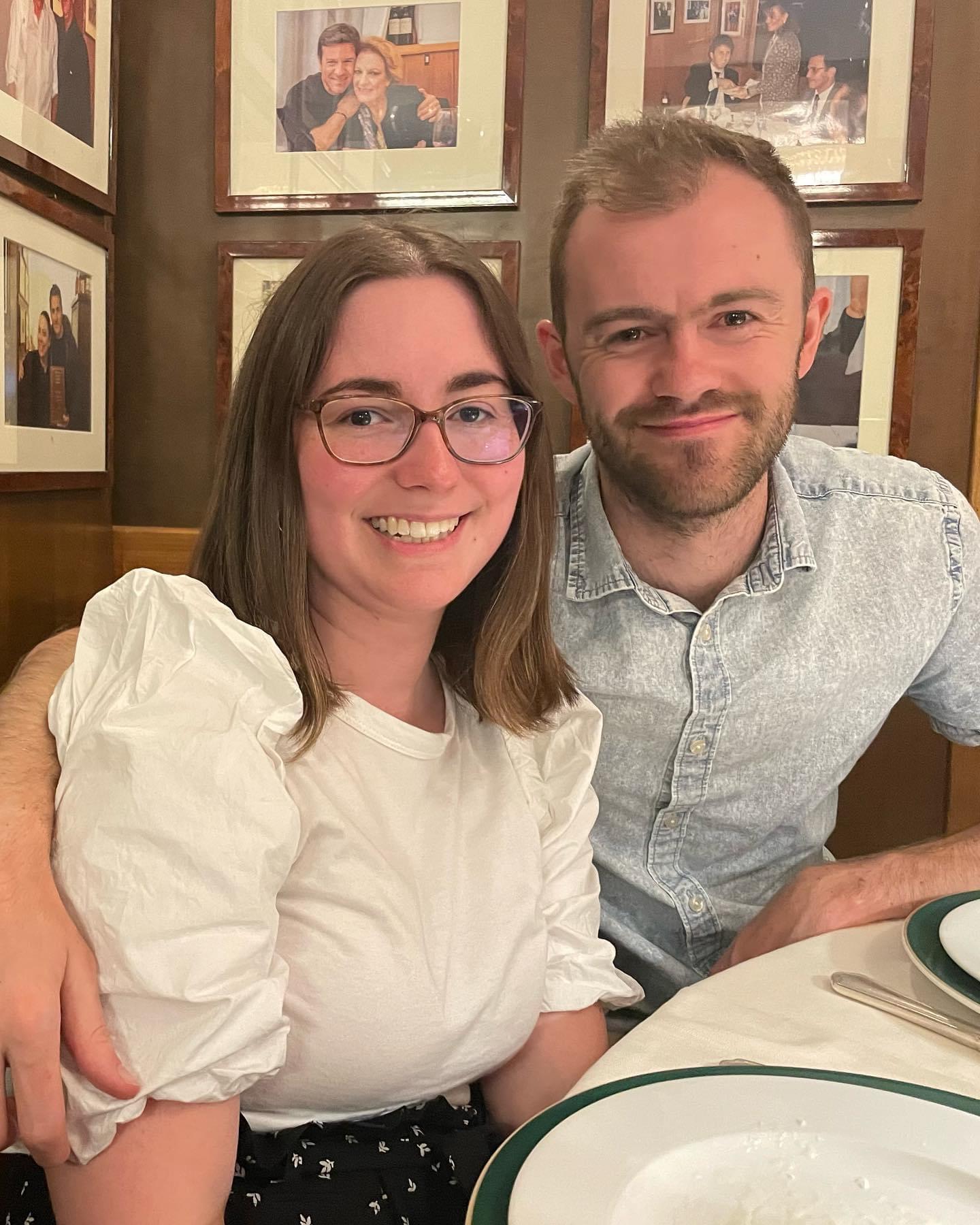 Our first night in Italy - dinner at Alfredo alla Scrofa in Rome! August 2022