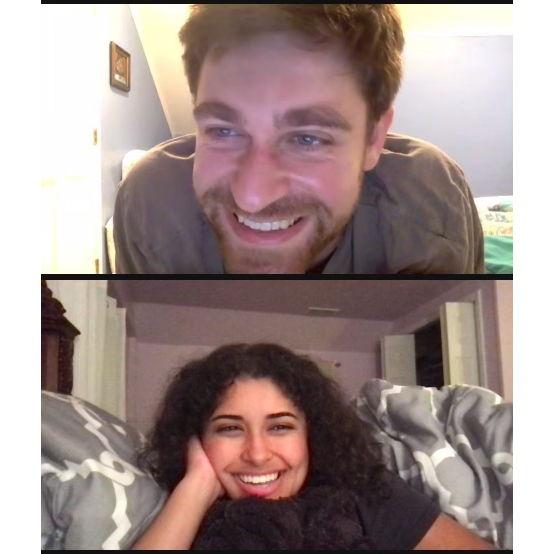 View from our nightly FaceTime calls 2020-2022