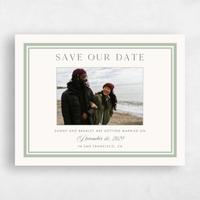 Green Wedding Save the Date - Fable Photo