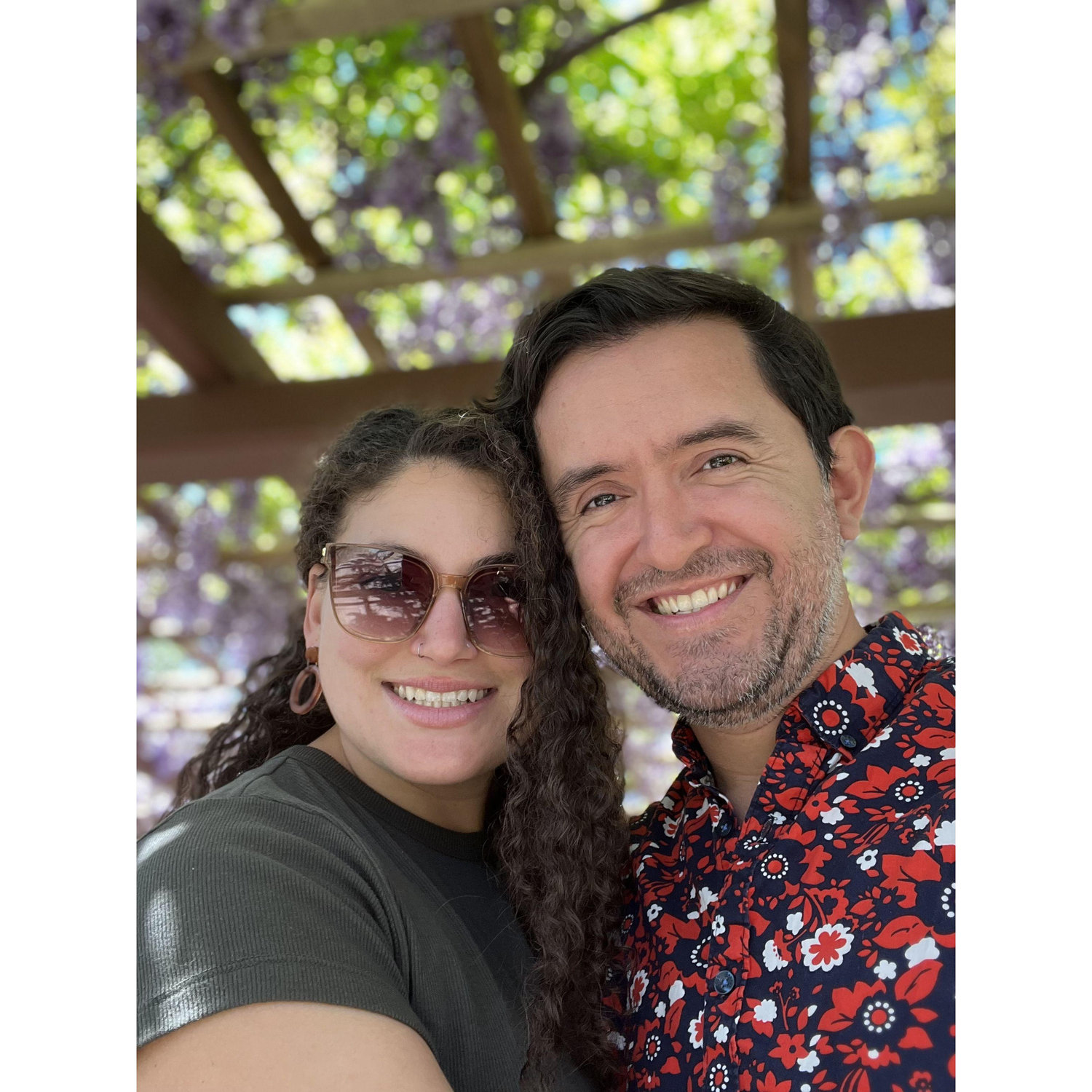On a date at the San Diego Japanese Friendship Garden in Balboa Park (2021)