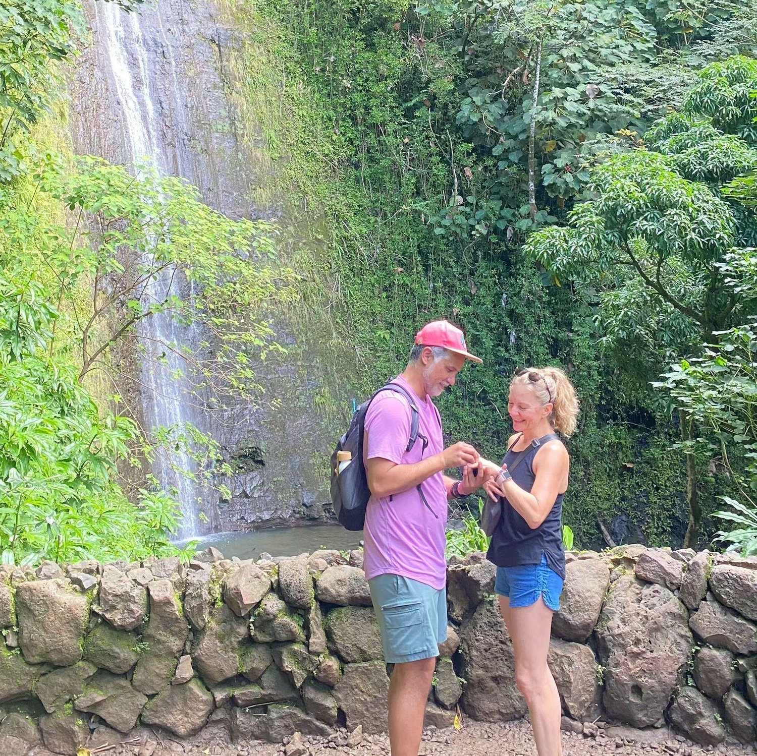 When she said, Yes!