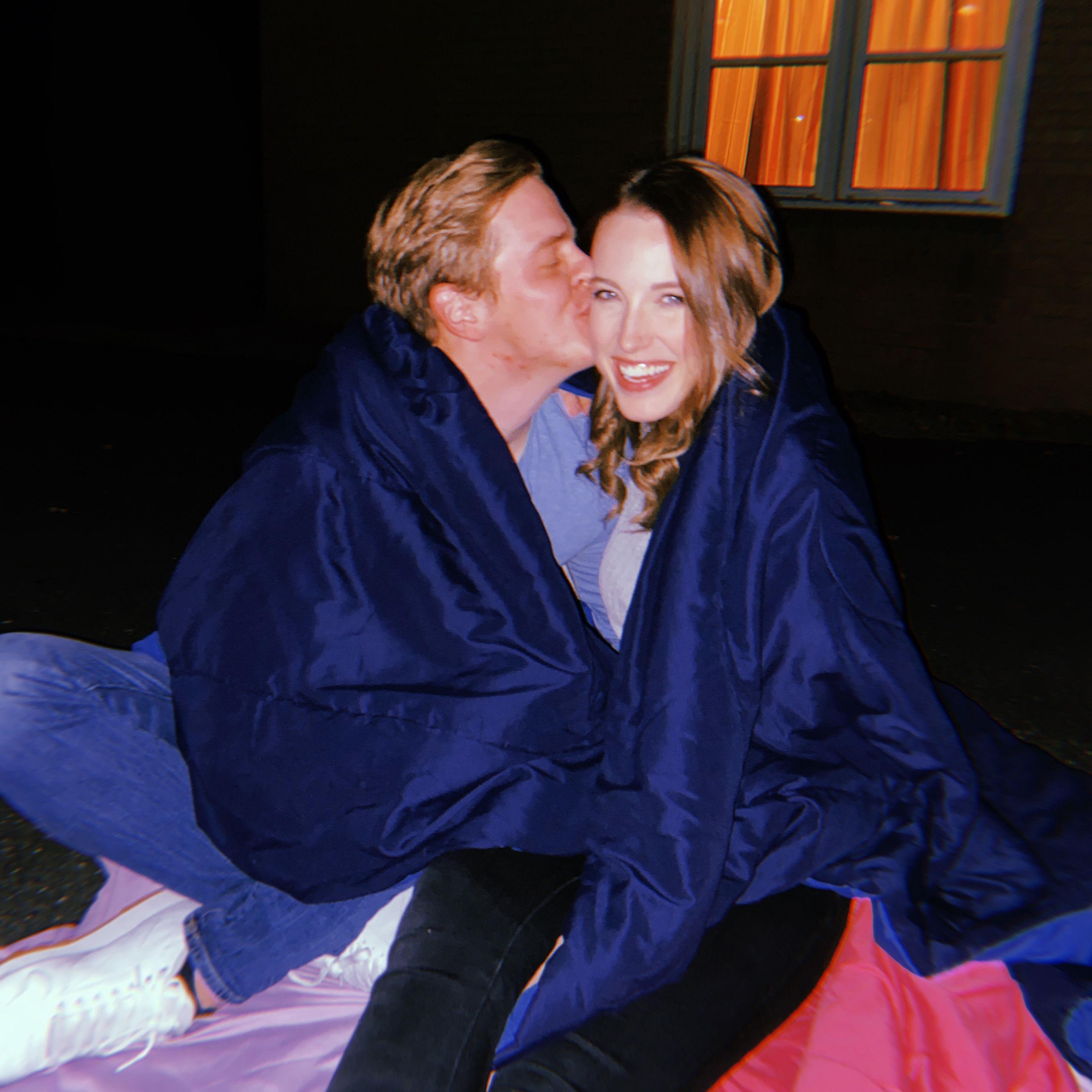 Our last night in Fredericksburg together before Evan left for NY. We had been dating for 2 weeks!