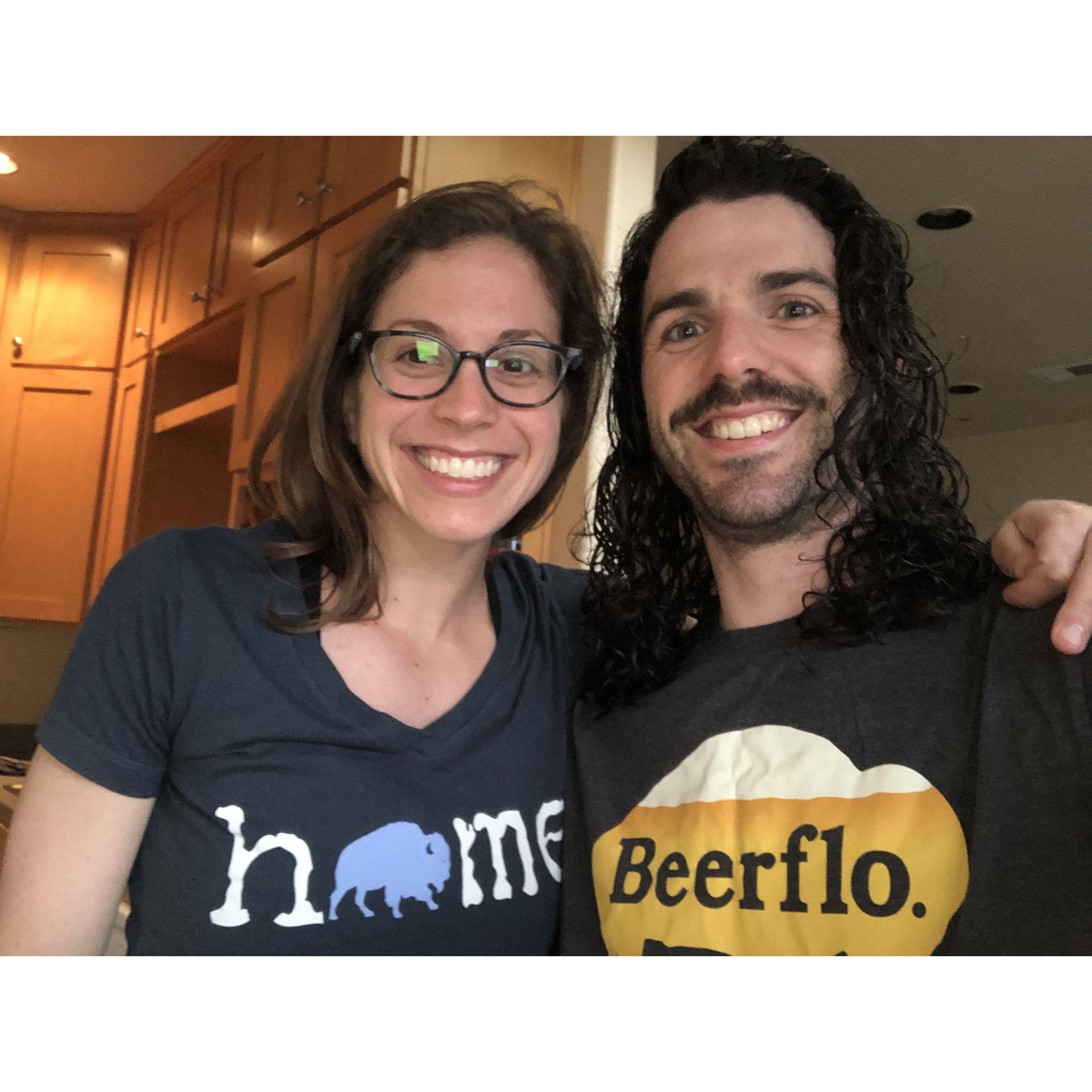 Representing our buffalo shirts