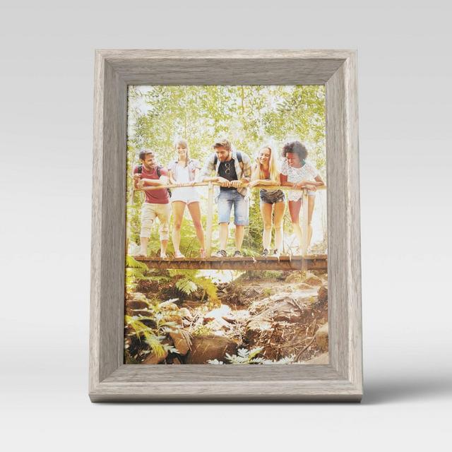 5" x 7" Wedge Picture Frame Gray - Room Essentials™