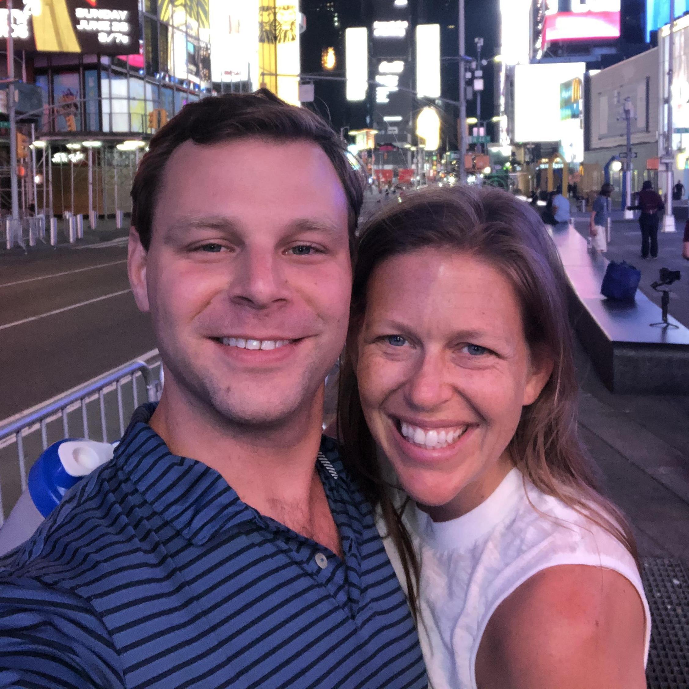 Exploring NYC together.