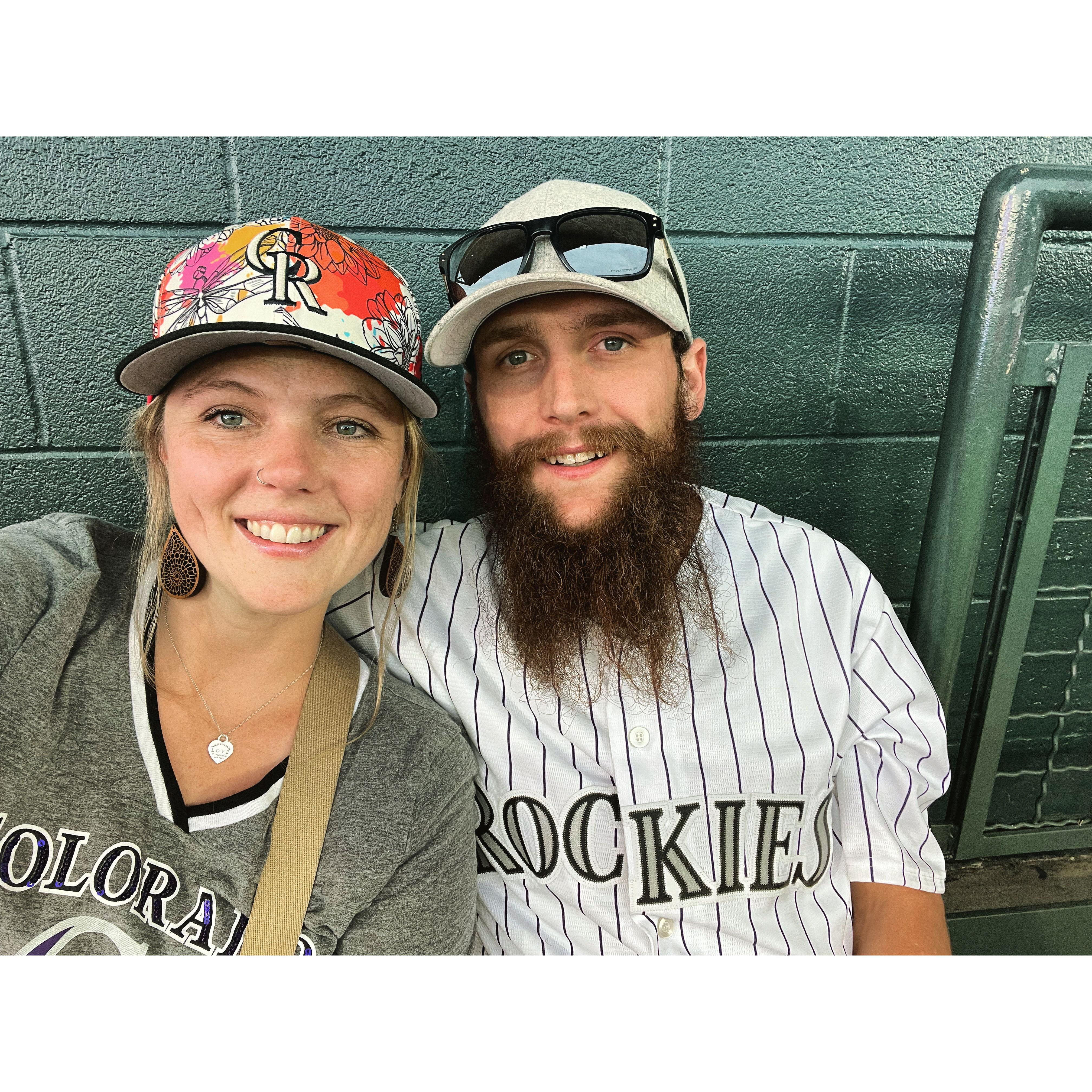Rockies game.