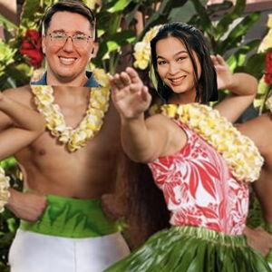Honeymoon- Send us to a luau!