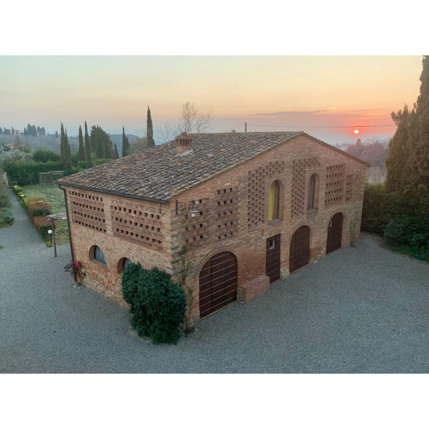 under the tuscan sunset