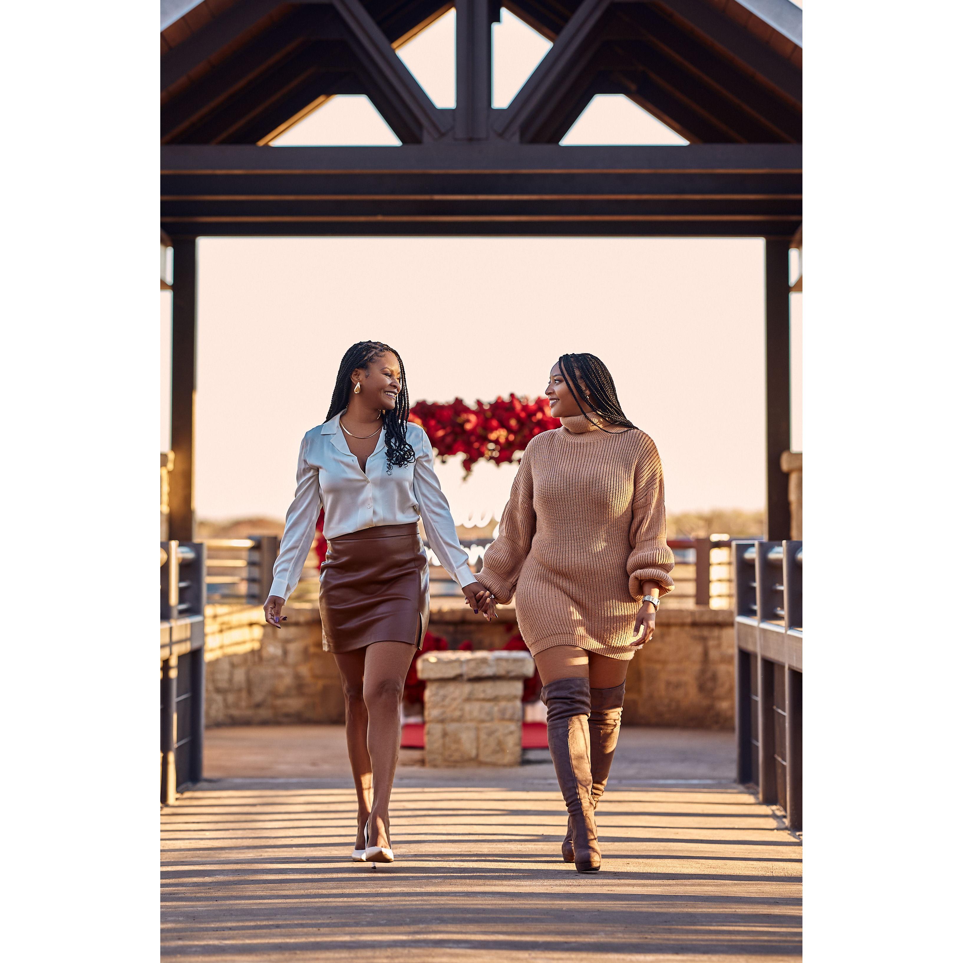 Double Proposal - Shameika suprised Kia