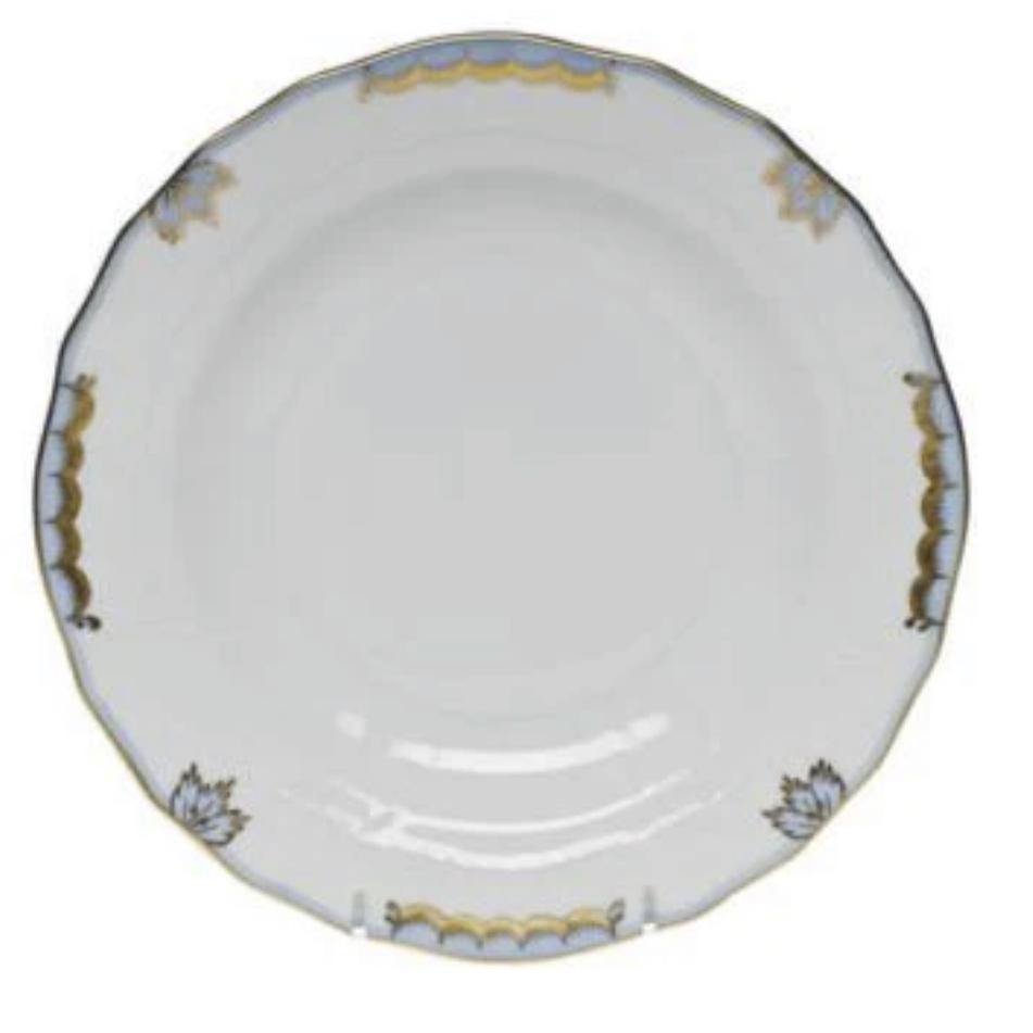 Princess Victoria Light Blue Dessert Plate