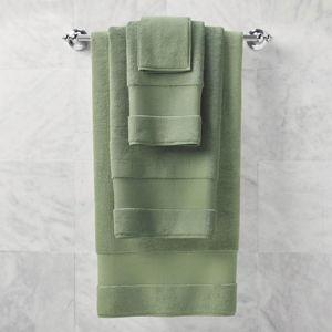 Frontgate Resort Collection Bath Towel Green Clay