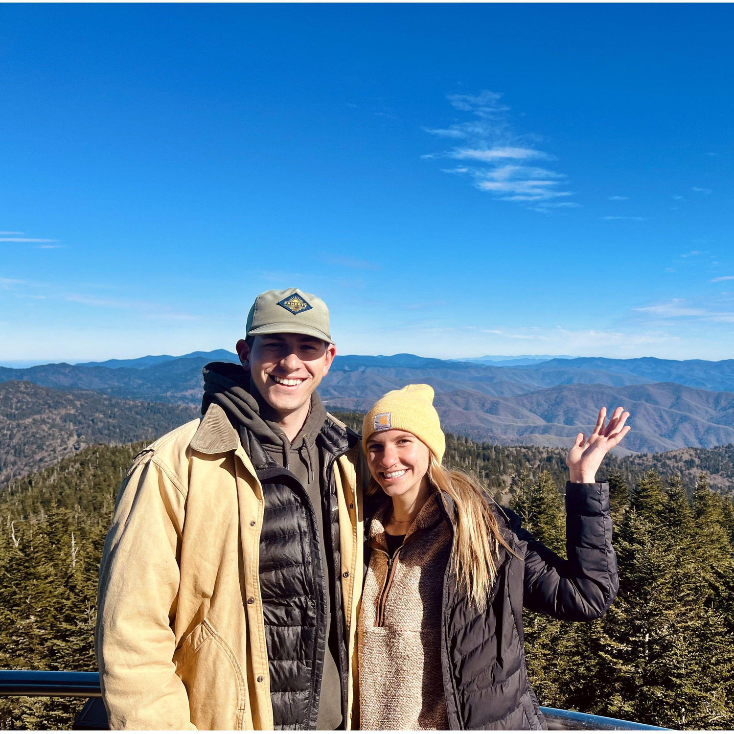 Our first big vacation together in the Smoky Mountains!