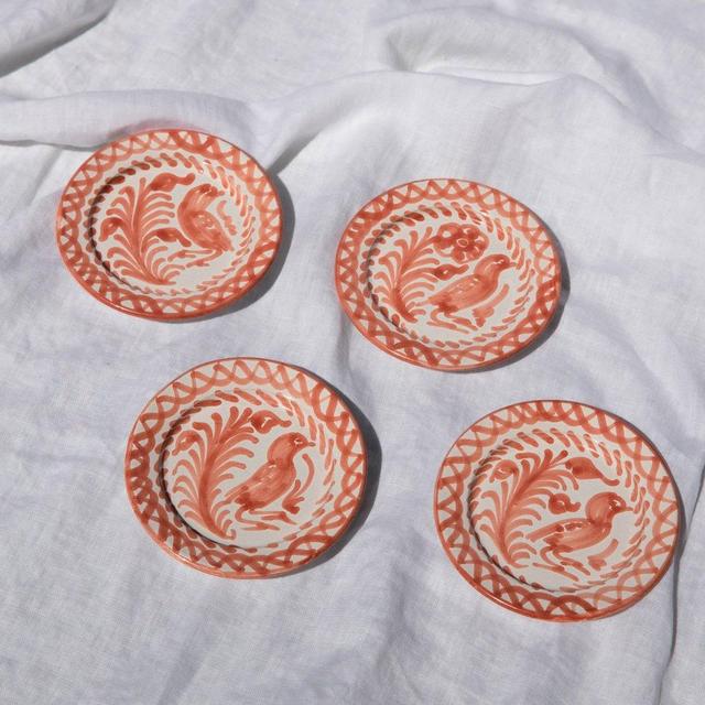 Casa Coral MINI plate with hand painted designs