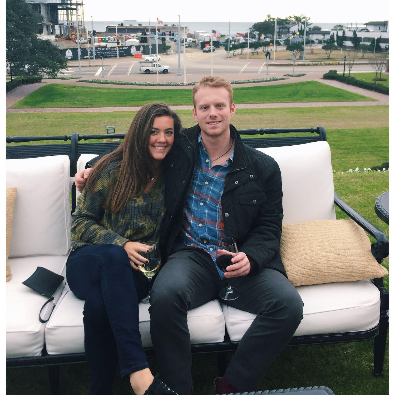 Our first photo in Virginia Beach