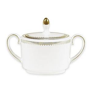 Vera Wang Wedgwood® Golden Grosgrain Covered Sugar Bowl