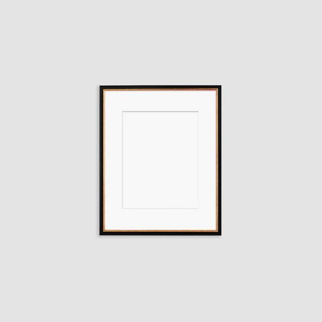 Certificate Frame, Black + Gold, 16"x20"
