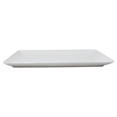 Porcelain Rectangular Platter White - Threshold™