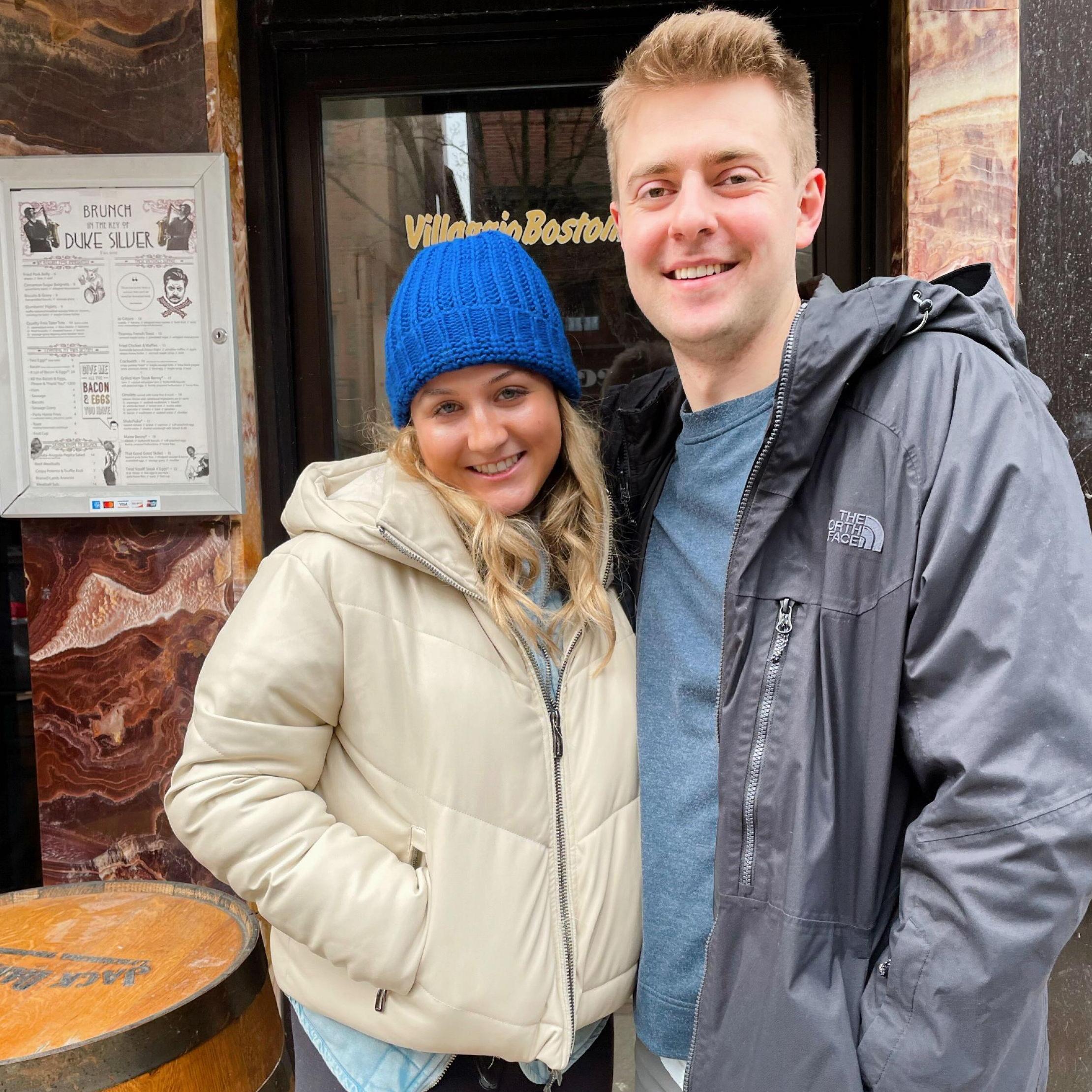 All smiles even during the chilliest Boston Winters