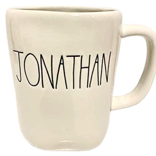Rae Dunn JONATHAN name mug - Ceramic