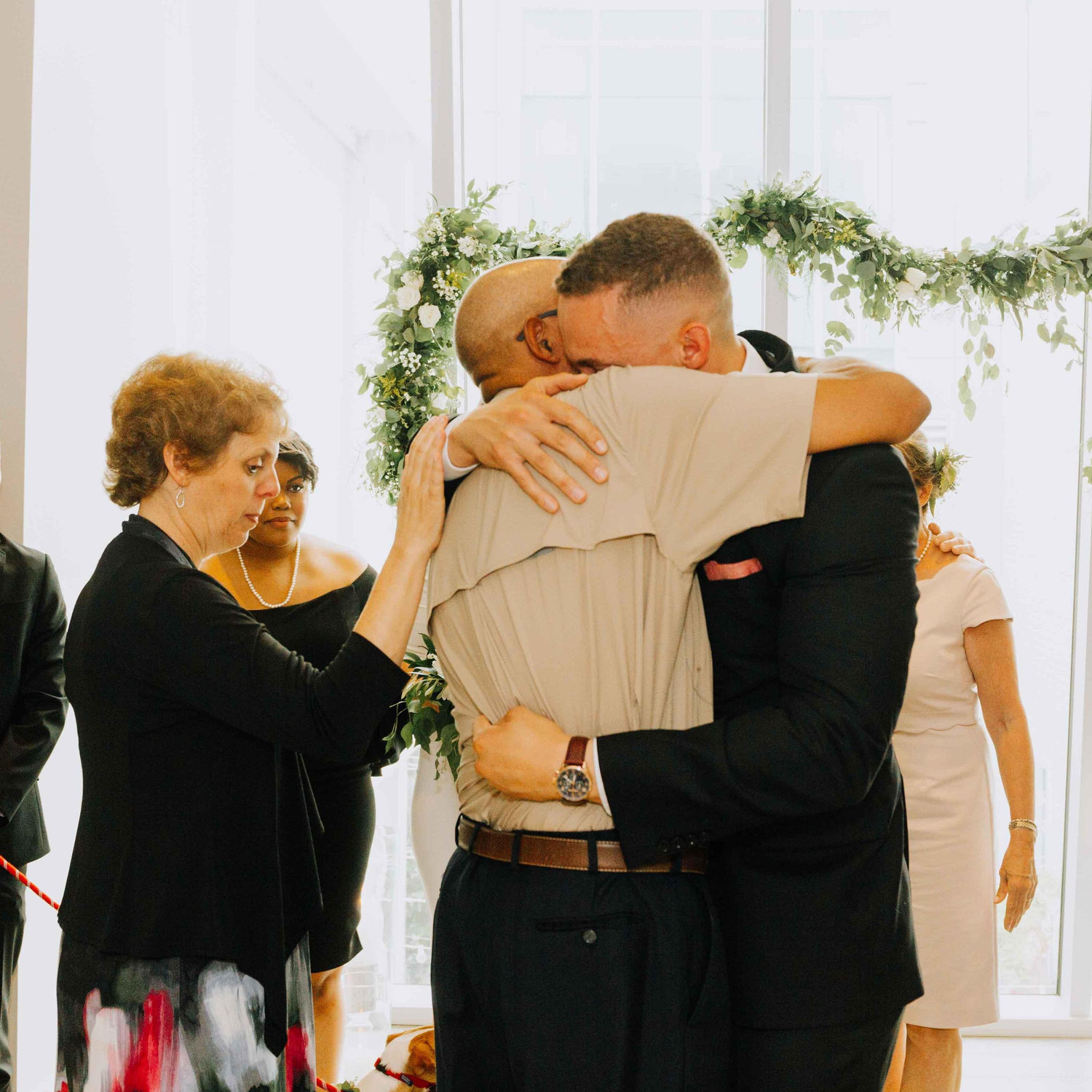 A Moment with Jay, his Mother and Father