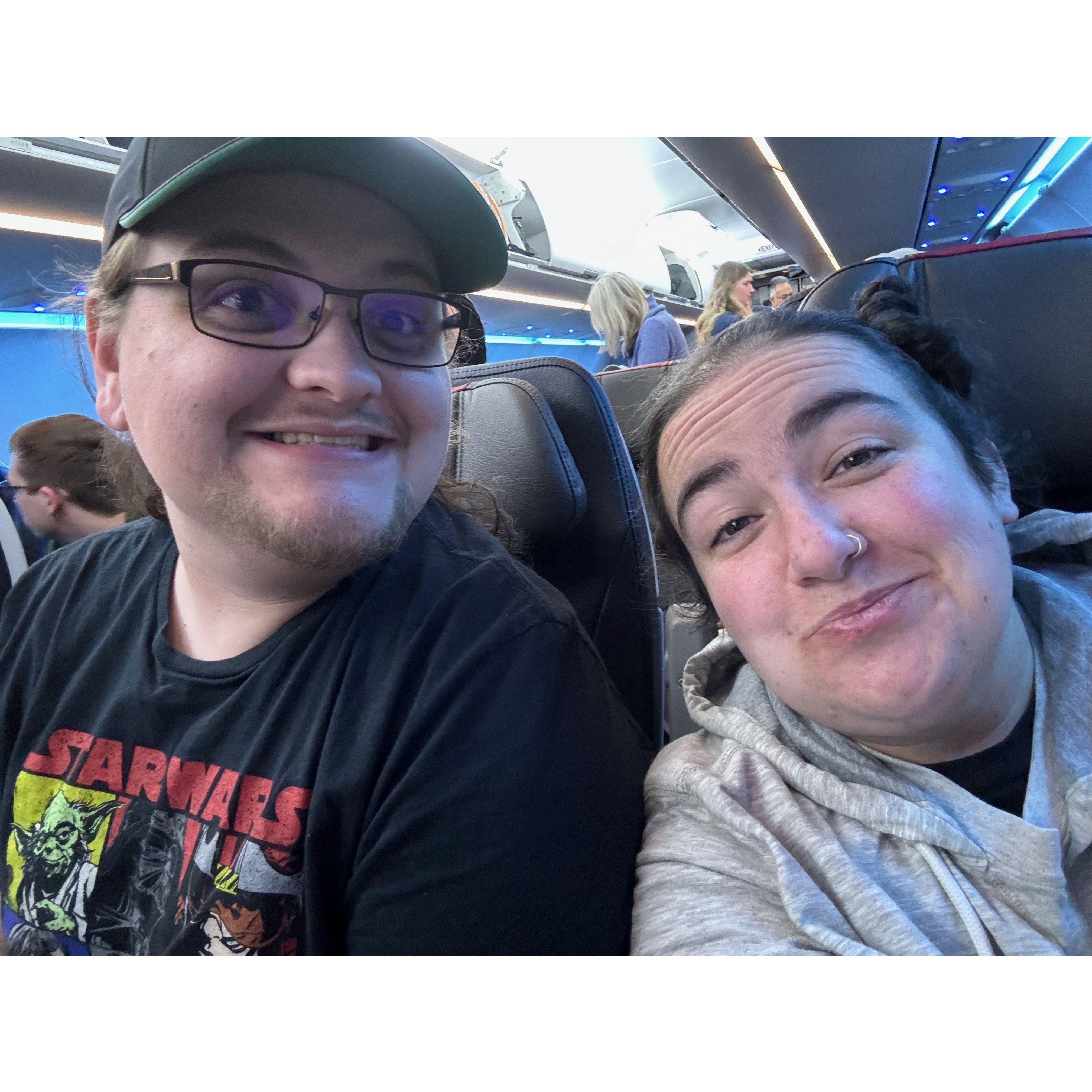 Landed in Seattle