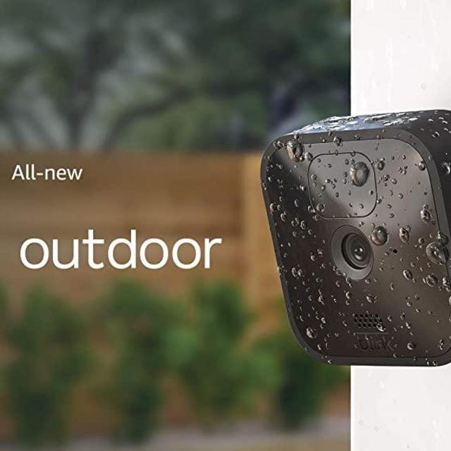 All-new Blink Outdoor – wireless, weather-resistant HD security camera with two-year battery life and motion detection – 1 camera kit