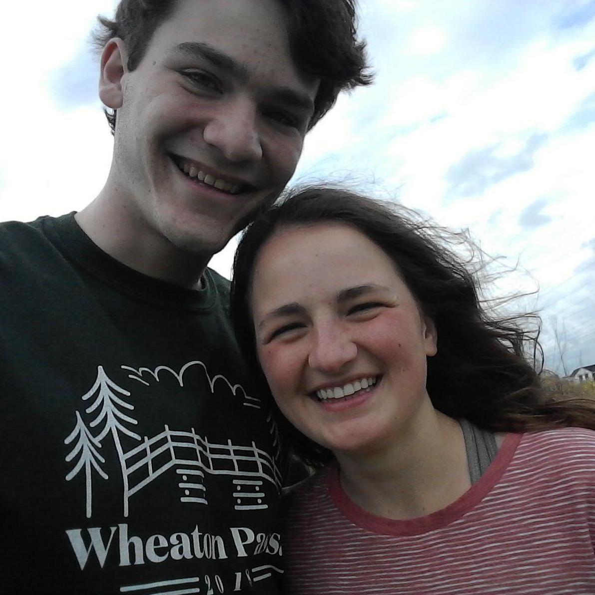 After two months of not seeing each other due to the pandemic shut-down, Karsten visits Sophie in her hometown. This photo may or may not have been taken shortly after their first kiss...