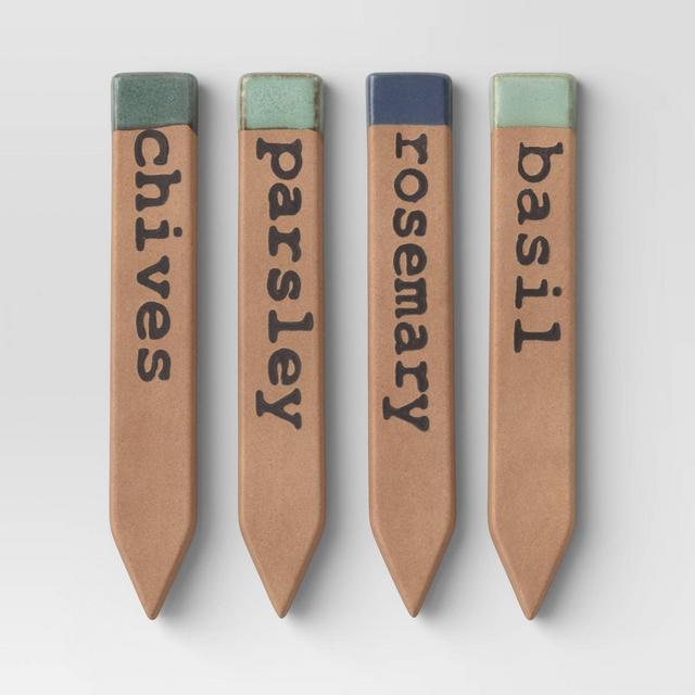 4pk Stoneware Herb Marker - Smith & Hawken™