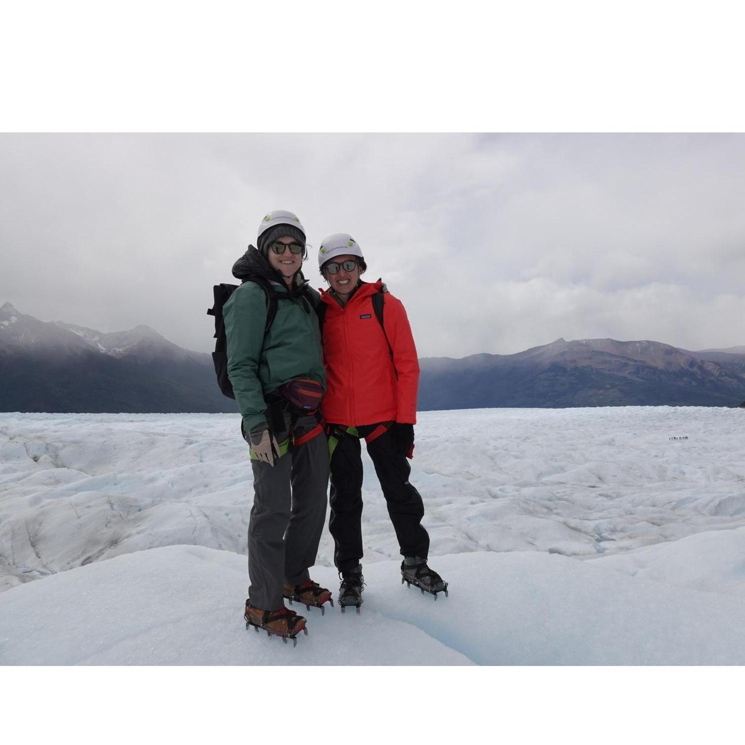 Glacier hiking in Patagonia