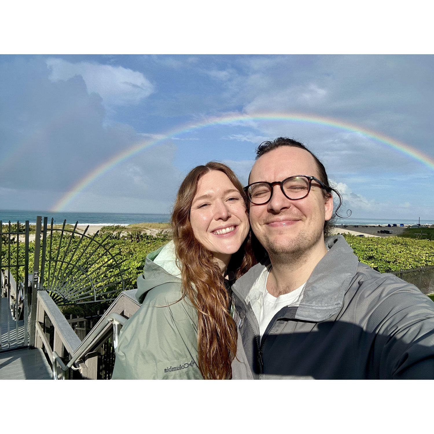 It's a double rainbow!!