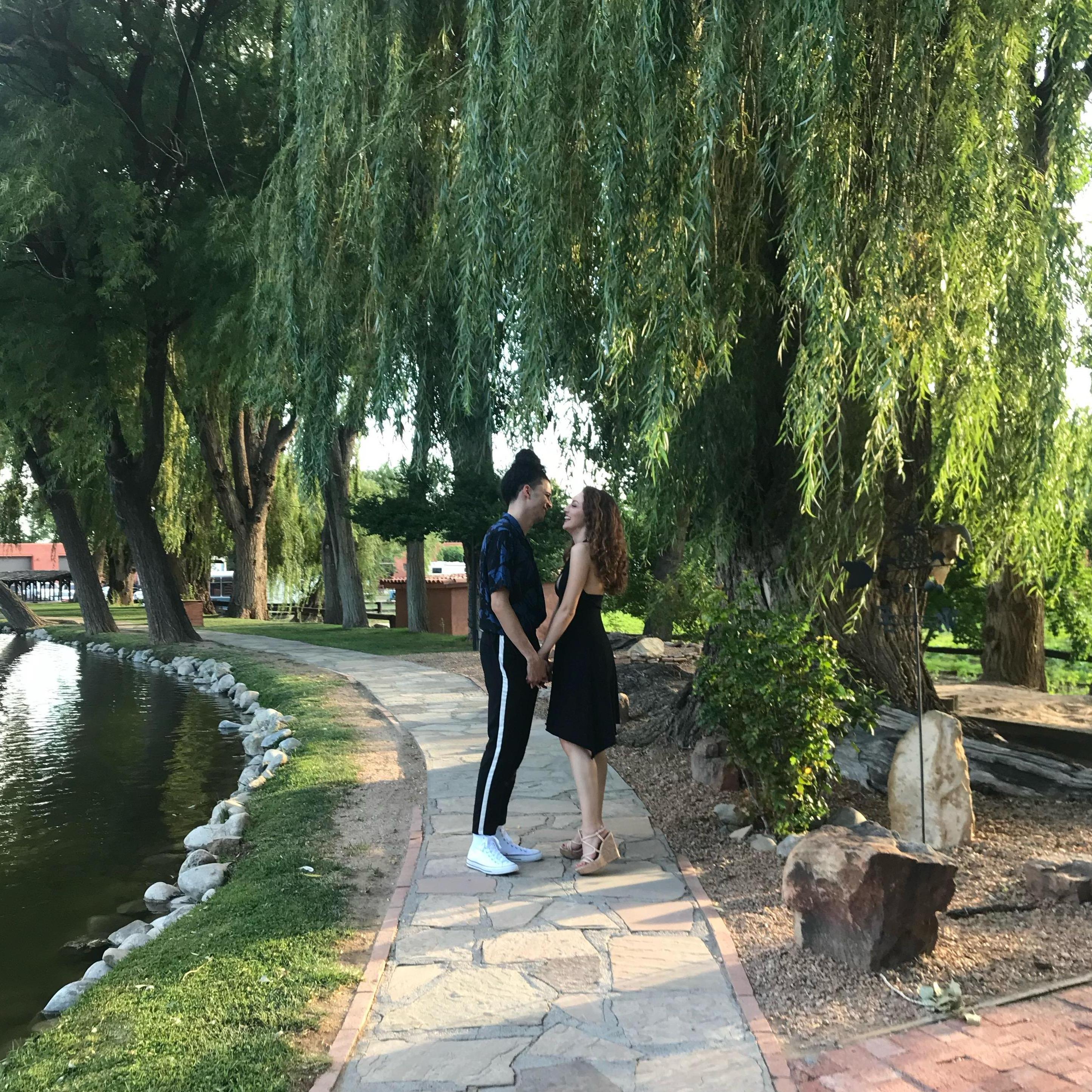 Summer in New Mexico 2018:
Attended our first wedding together and started thinkin’ about our future