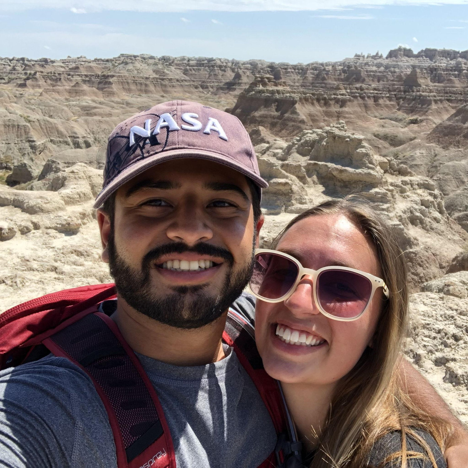 Completed a 5 day road trip to move our lives to California in 2020 (visited the Badlands on the way)
