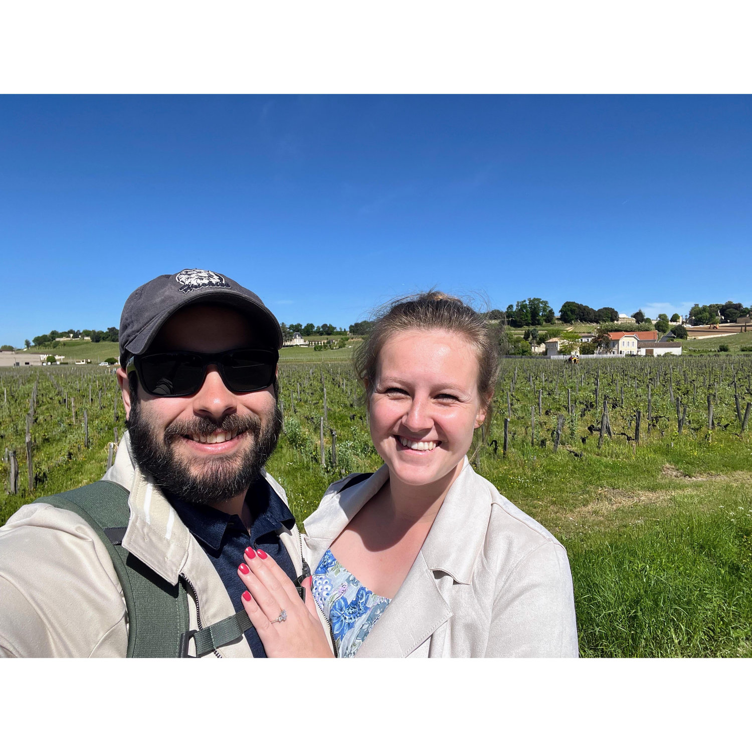 We traveled to Saint-Emilion during our engagement trip to France.