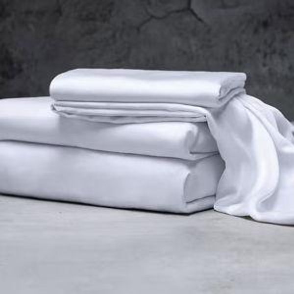 Luxome Bamboo Sheet Set | KING, WHITE