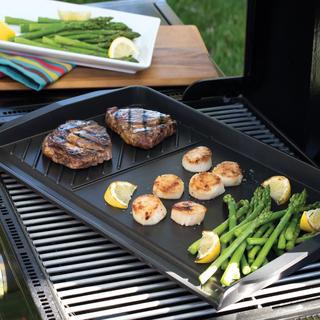 Double Backsplash Grill/Griddle